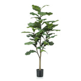 Emerald Artificial Plant Violet Leaf Plant 120 cm