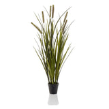 Emerald kunstig plante i gryden hale græs 85 cm