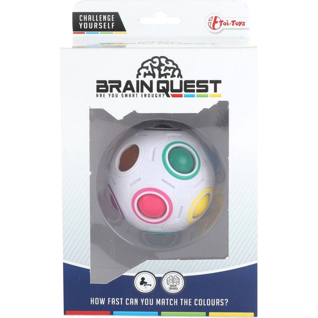 Toi-toys brain quest magisk puslespil bold 7 cm