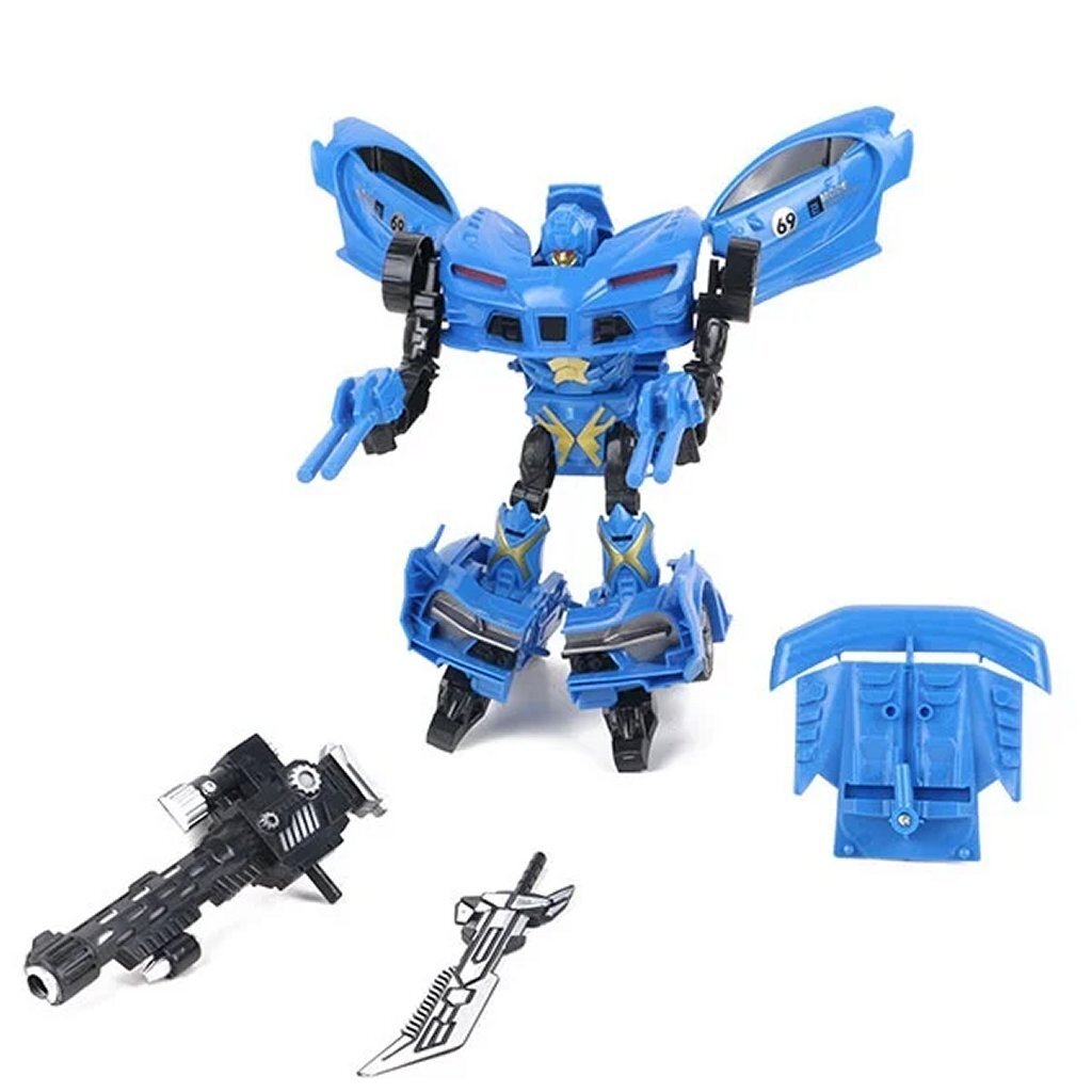 Toi-toys bilrobot roboforces junior 26 cm 4-delt