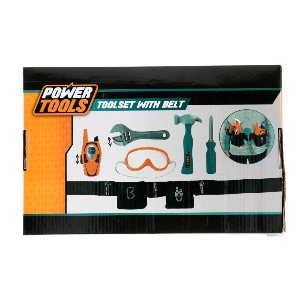 TOI-TOYS Power Tools Tool Set in Riem 6-Piece