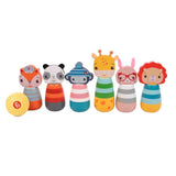 Fisher Price Houten Kegel Game Animals
