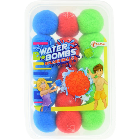 Splash toi-legetøj vandbomber bolde 5 cm 15 stk