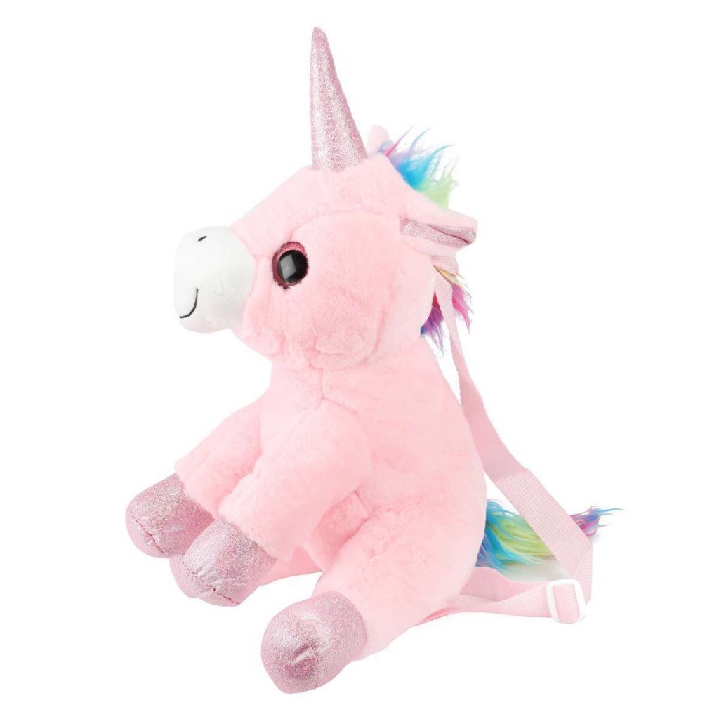 Toi-legetøj enhjørning kramme-rygsæk 30 cm