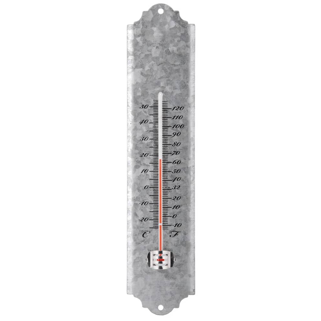 Esschert Design vægtermometer 30 cm Schrootzink OZ10