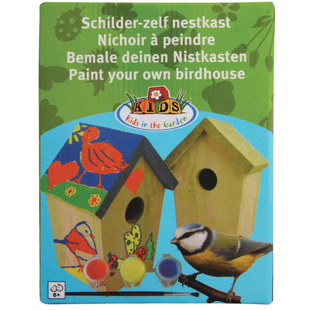 Esschert design gør-det-selv-redenboks med maling