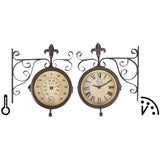 Esschert designstationer ur med termometer TF005
