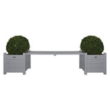 Esschert design sofa med planter grå CF33G