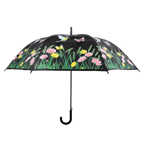 Esschert design farve skiftende paraply blomst bred