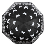 Esschert design farve skiftende paraply blomst bred