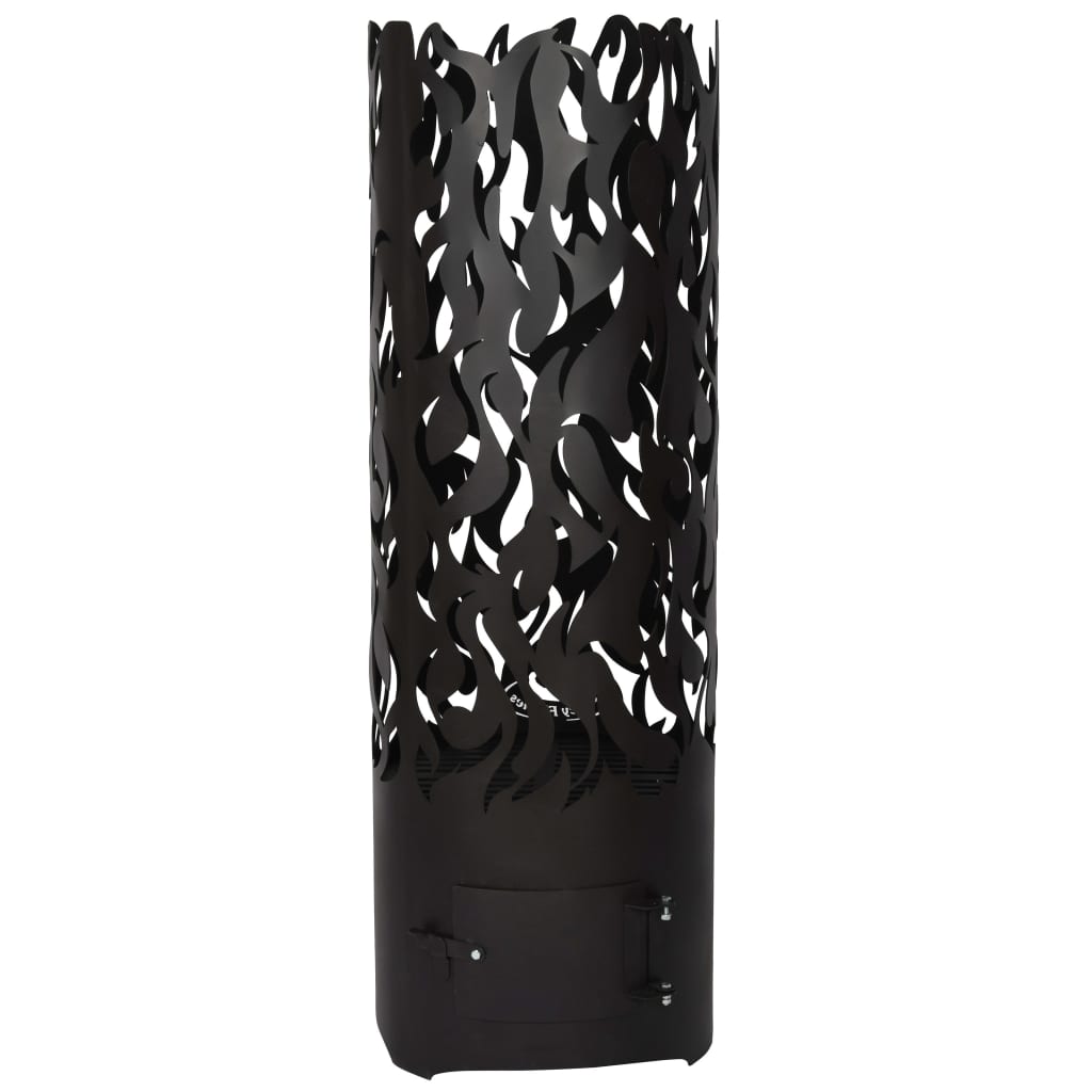 Esschert Design Fireon Flames Carbon Steel Black FF408