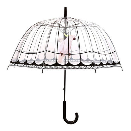 Esschert design paraply fuglebur - gennemsigtig - d80 cm - voksne