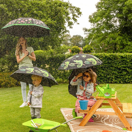 Esschert design børneparaply kamæleon farve skiftende ã˜88cm