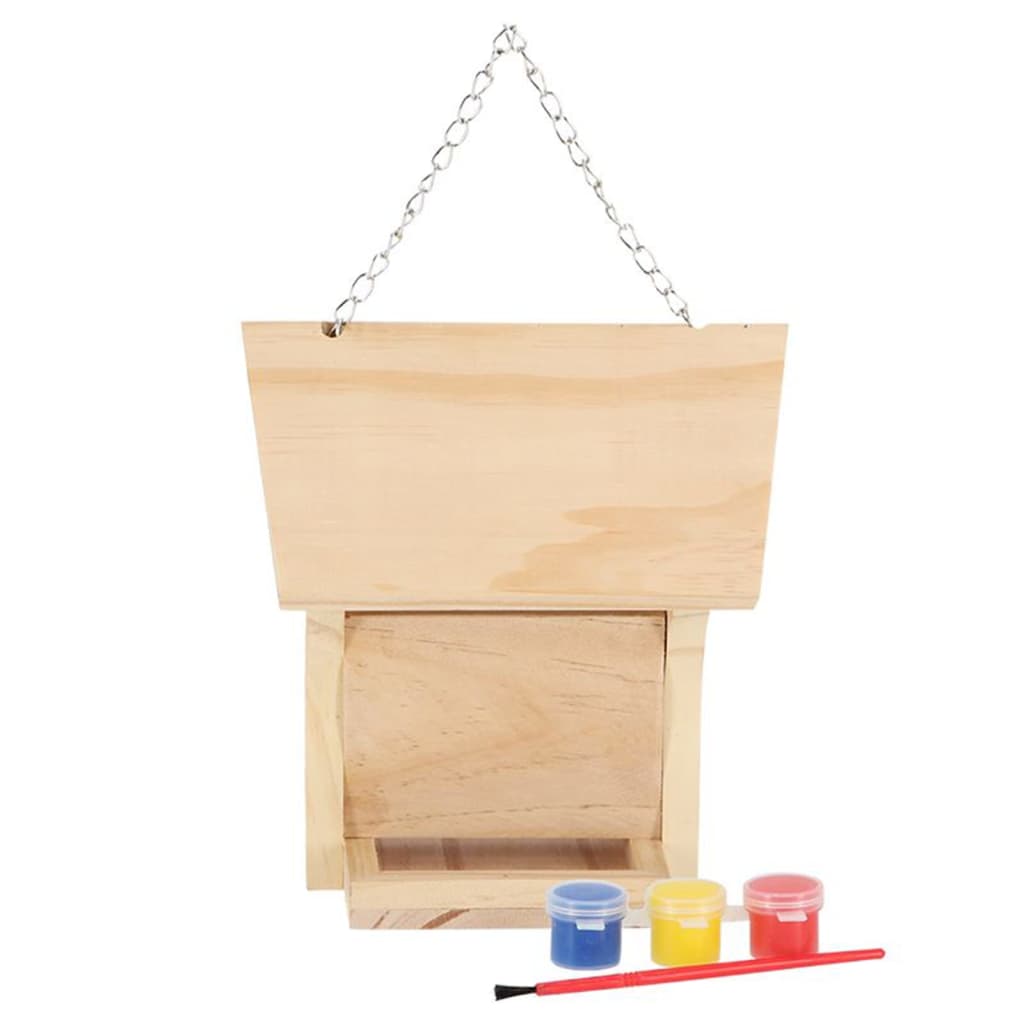 Esschert Design Esschert Design Bird Feed Box gør-det-selv med maling