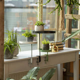 Esschert Design Plant Blad med klemme omkring S Green