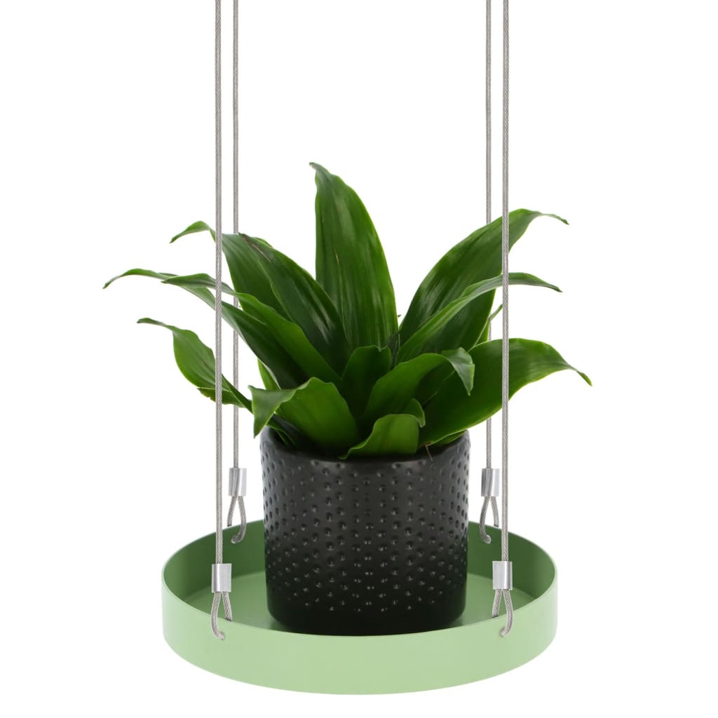 Esschert Design Plante Blad Hanging Round S Green