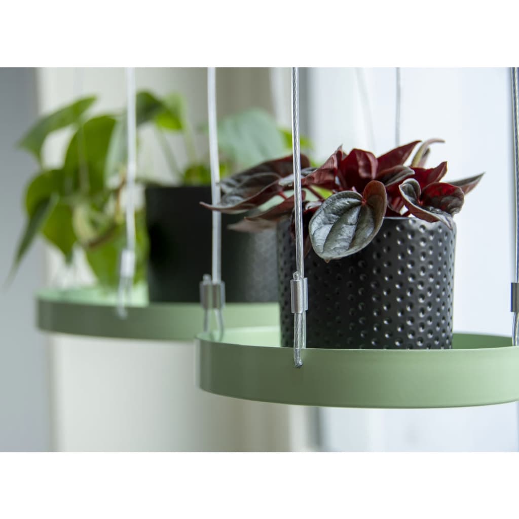 Esschert Design Plante Blad Hanging Round S Green