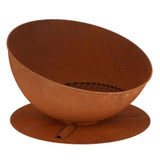 Esschert Design Fire Bowl Hellend på diskrust -farvet