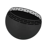 Esschert design pejs sfæriske striber sort