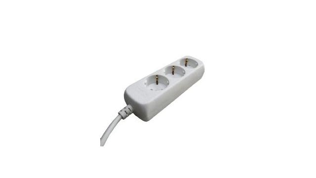 Vb 41138 bordstik 3-vejs + ra 3x1mm