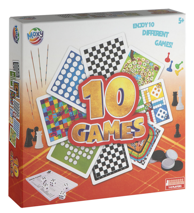 Creative Craft Group Classic Board Games Box 10in1