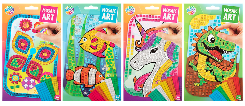 Moxy mosaik kunst a5
