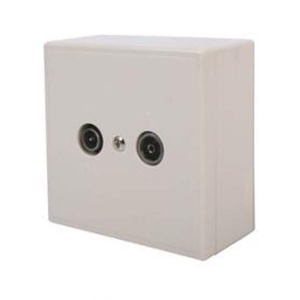 Skytronic 122223 antennestik hvid