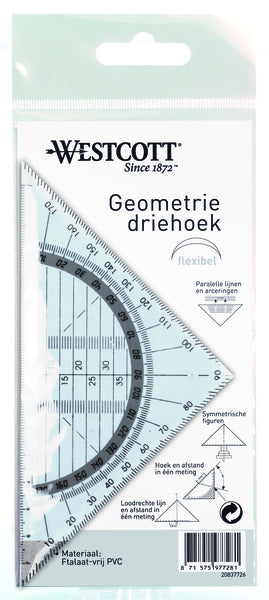 Kangaro k-20837726 ubrydeligt sæt firkantet 14 cm gennemsigtig