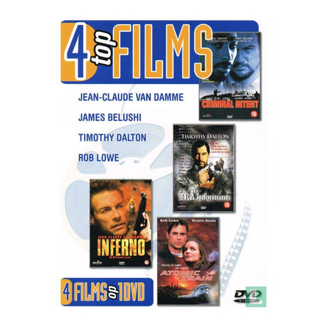 Grundlæggende DVD 4 topfilm kriminel hensigt ira informant inferno atomtog