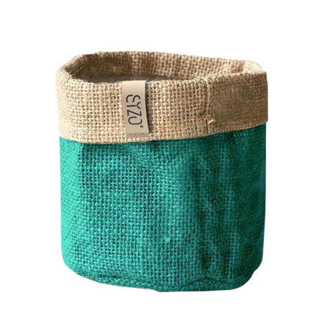 Sizo vandtæt jute plantepose 25 cm benzin