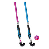 Hockey sæt pink og blå 28''