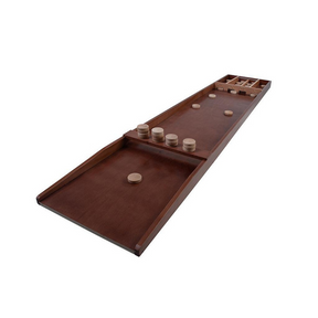 Longfield konkurrence shuffleboard 200 cm – bøgetræ – inklusive 30 shuffleboards – træ krydsfiner shuffleboard til hjemmekampe –
