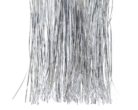 Decoris lametta glans 40cm sølv