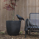 CAPI Blomsterpot Urban glat 43x41 cm sort kbl933