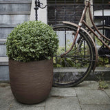 Capi æg planter natur rib 54x52 cm mørkebrun