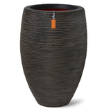 Capi capi blomsterpot natur rib elegant deluxe 45x72 cm mørkebrun