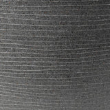 Capi -blomsterpot Arc Granite Tapered Layer 60x48 cm Anthracite -farvet