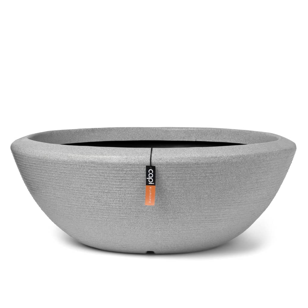 Capi -blomsterpot Arc Granite Layer 61x25 cm elfenben farvet