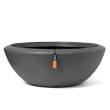 Capi -blomstrende bue Granitlag 61x25 cm Anthracite -farvet