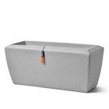 Capi Planter Arc Granite Rectangular 90x35x40 cm ivory -colored