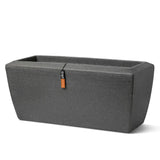 CAPI PLANTER ARC GRANITE Rektangulær 60x35x40 cm Anthracite -farvet
