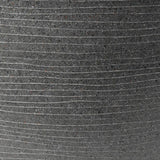 CAPI PLANTER ARC GRANITE Rektangulær 60x35x40 cm Anthracite -farvet