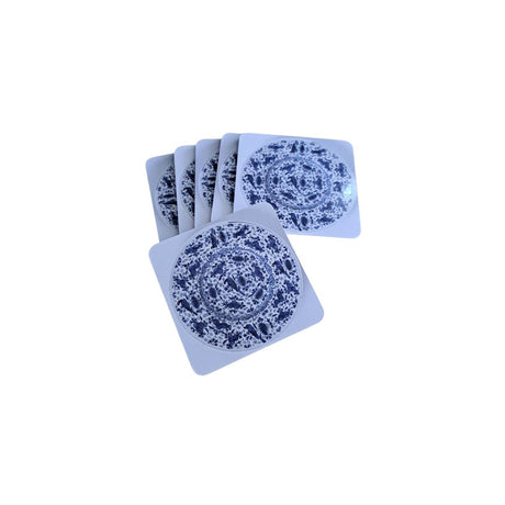 Mtd onderzetters delfts blauw doosje a 6 stuks