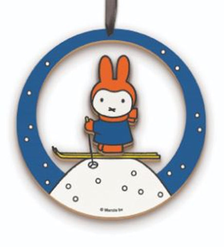 Miffy julevedhæng træ vinter ã˜7,5cm