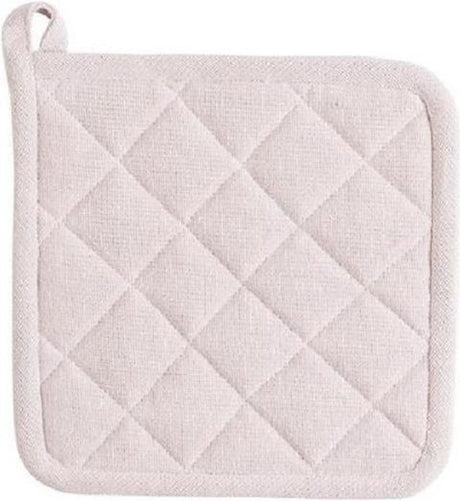 Linned mere linned mere 2 stykker grydelapper blød pink
