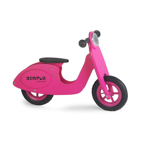Simpelthen til børn træ walking scooter pink