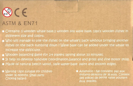 Houten balansspel eekhoorn. 3+