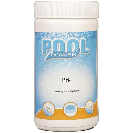 Pool power ph-min (ph sænkende) flaske 1,5 kg