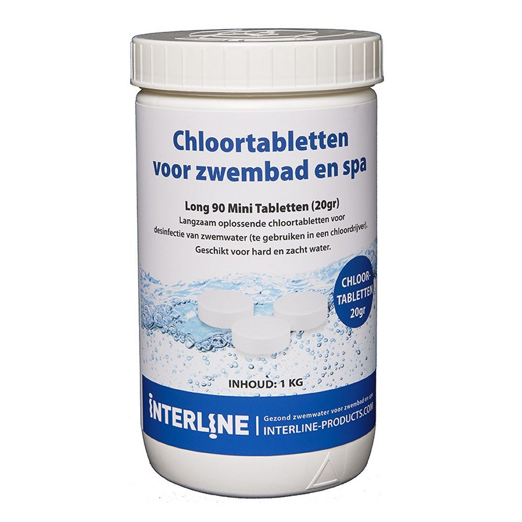 Interline swimmingpool 20 gram klortabletter 1 kg