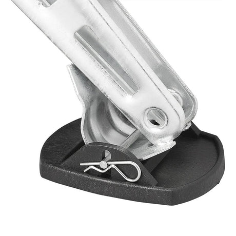 stabiliseringsfødder med låsestift sort 4 stk